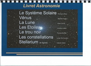 Livret d'astronomie - Mellac